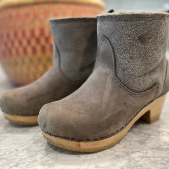 No. 6 Shoes - No. 6 Shearling Clog Boot